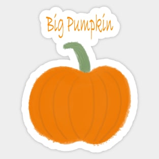 Big Pumpkin Sticker